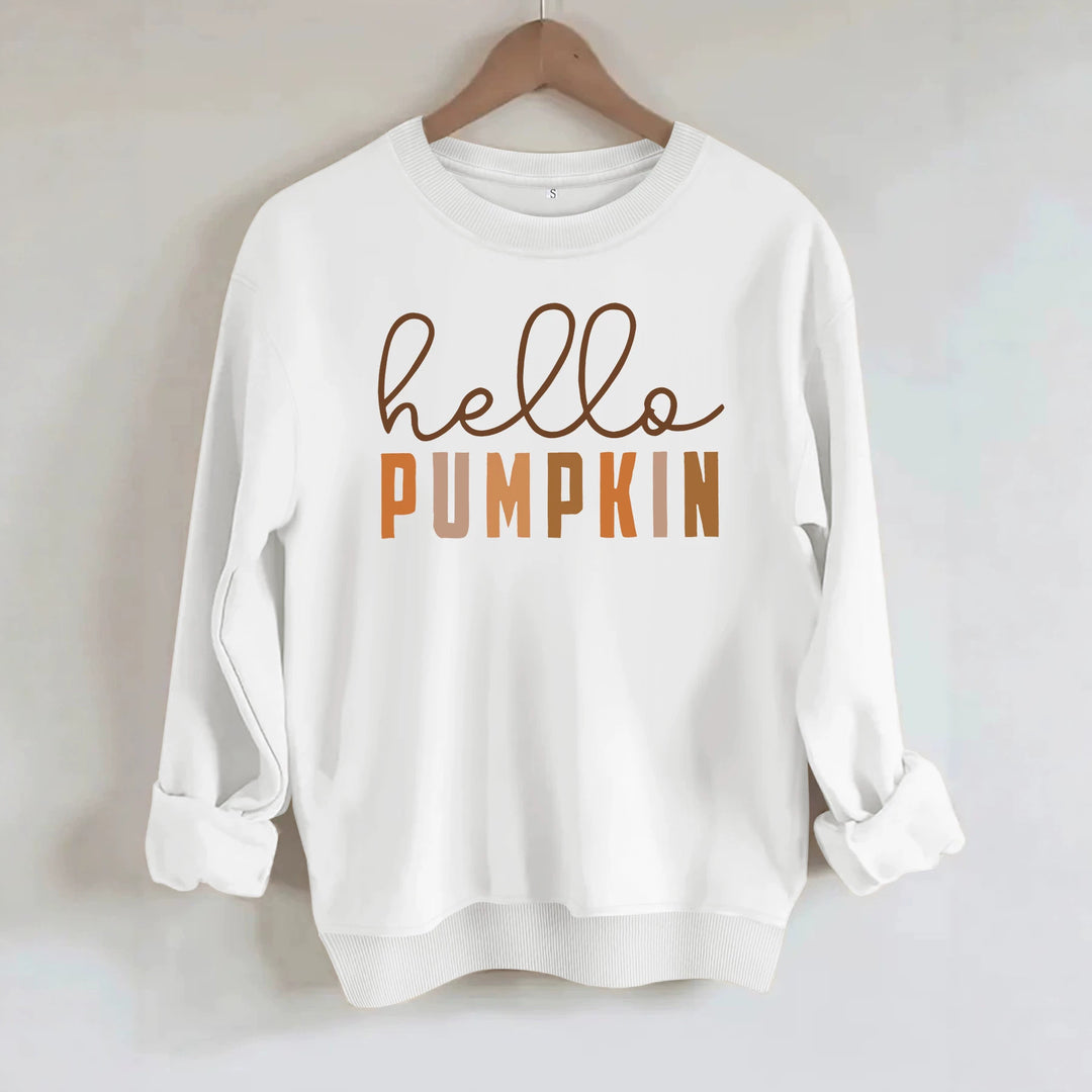 Round neck fleece sweatshirt sports sweatshirt