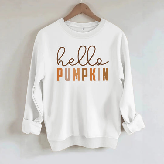 Round neck fleece sweatshirt sports sweatshirt