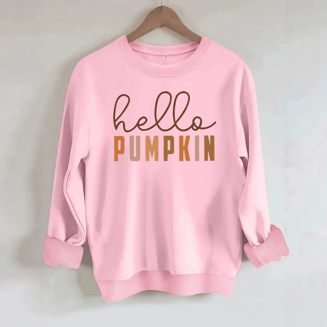 Round neck fleece sweatshirt sports sweatshirt
