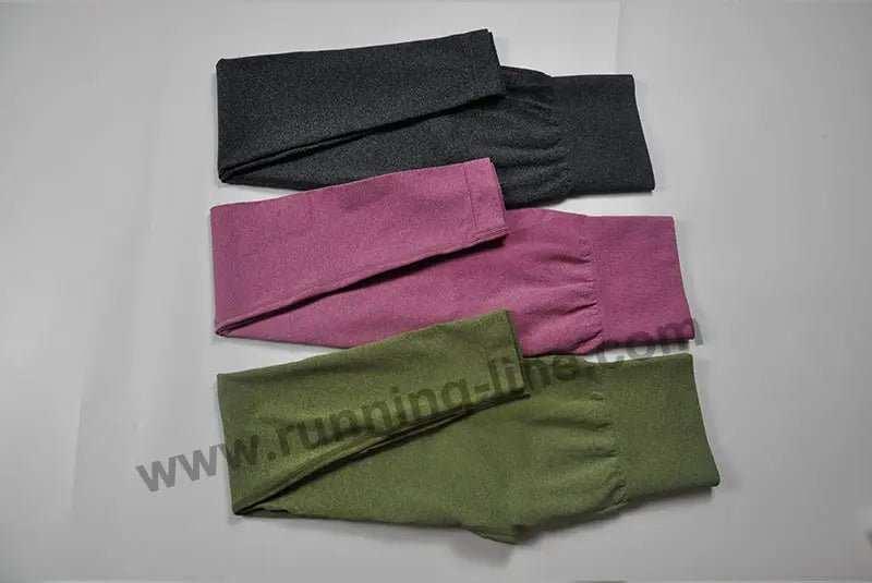 Seamless Yoga Pants - Moisture-Wicking Comfort in Stylish Brown for Gym and Everyday Wear - Allen-Fitness