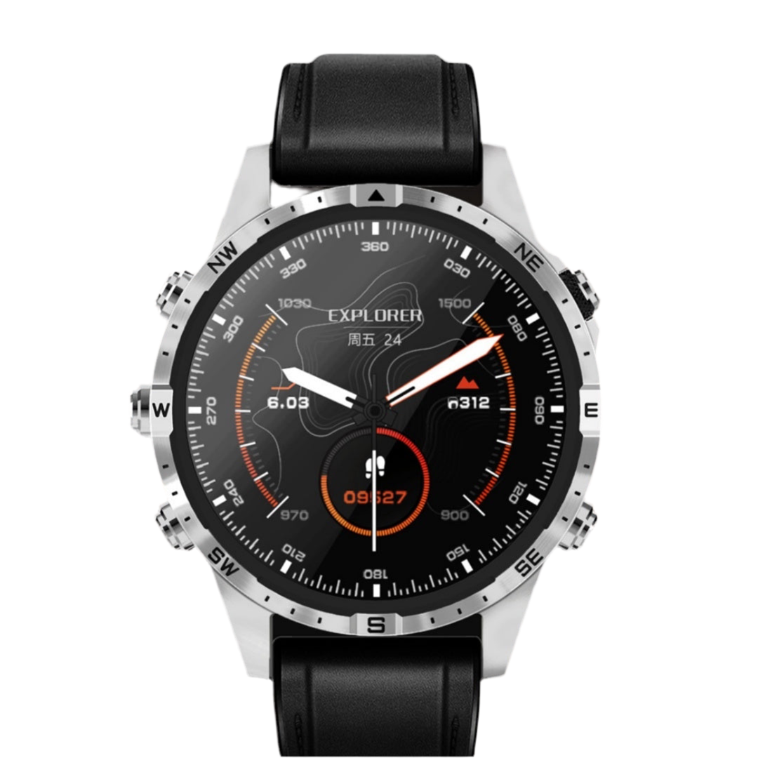 Image of New GT45 Smart Watch Bluetooth Calling featuring a sleek design, ideal for staying connected.