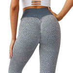 Chrleisure High Waist Seamless Leggings - Breathable, Stretchable for Yoga & Fitness - Allen-Fitness