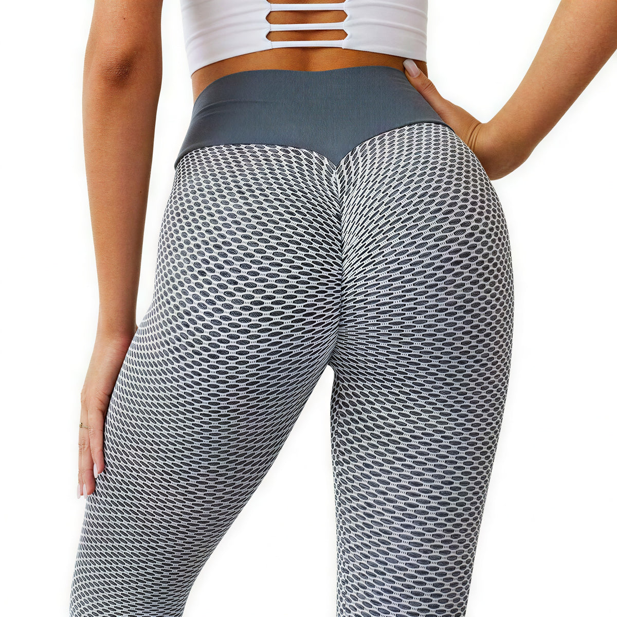 Chrleisure High Waist Seamless Leggings, Breathable Stretch Activewear – product image 3