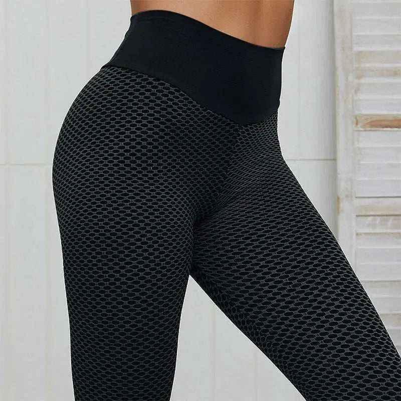 Chrleisure High Waist Seamless Leggings - Breathable, Stretchable for Yoga &amp; Fitness - Allen-Fitness