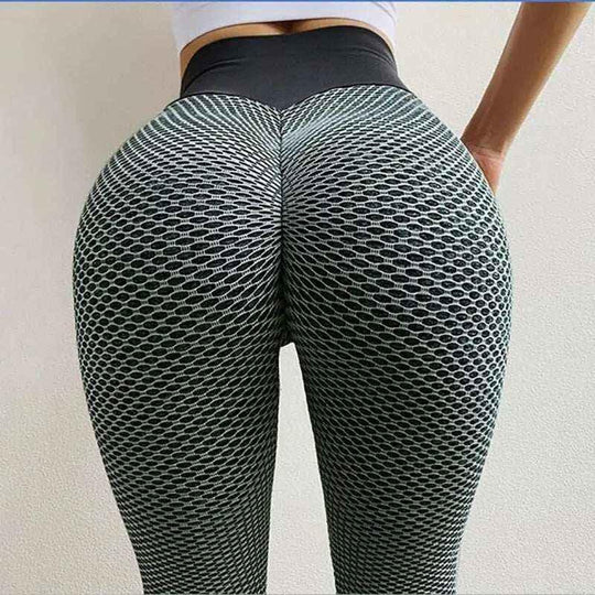 Chrleisure High Waist Seamless Leggings - Breathable, Stretchable for Yoga &amp; Fitness - Allen-Fitness