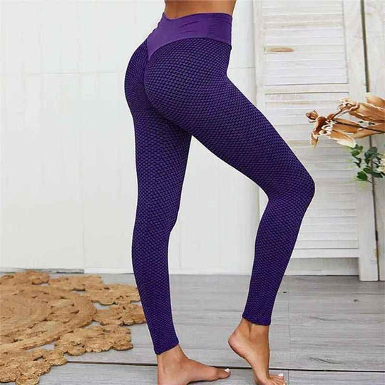 Chrleisure High Waist Seamless Leggings - Breathable, Stretchable for Yoga &amp; Fitness - Allen-Fitness