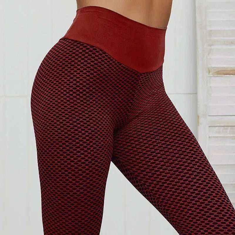Chrleisure High Waist Seamless Leggings - Breathable, Stretchable for Yoga &amp; Fitness - Allen-Fitness