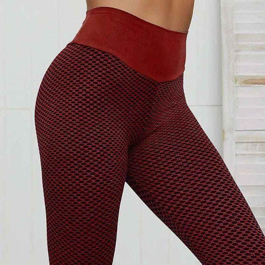 Chrleisure High Waist Seamless Leggings - Breathable, Stretchable for Yoga &amp; Fitness - Allen-Fitness