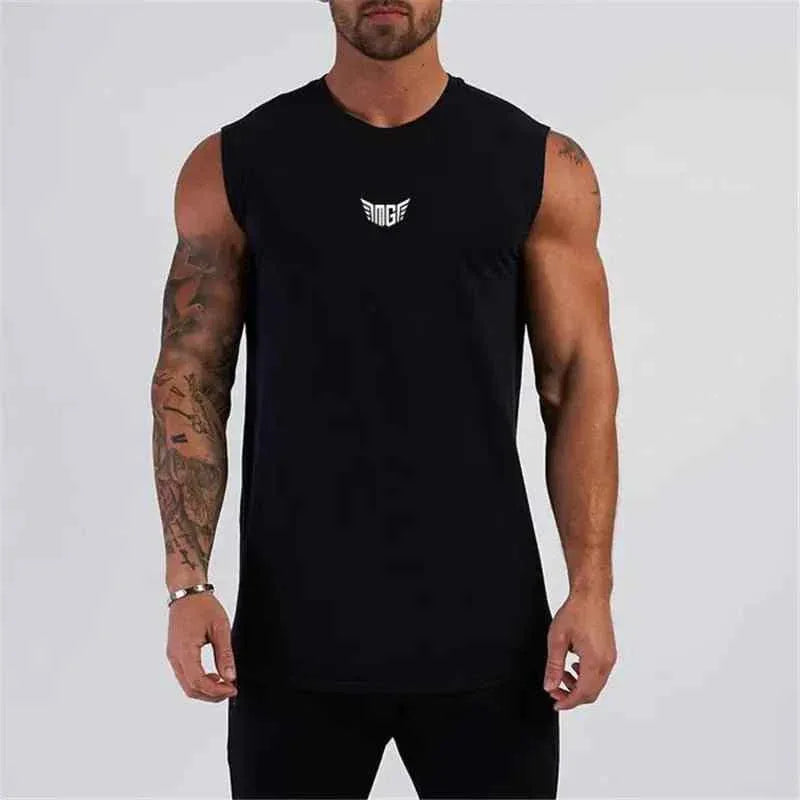 Men's Compression Gym Tank Top - Lightweight, Breathable, & Stylish Design - Allen-Fitness