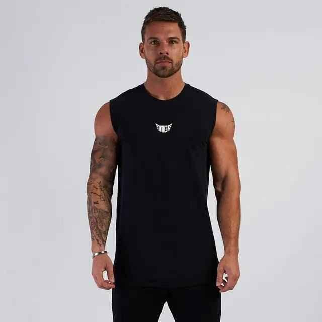 Men's Compression Gym Tank Top - Lightweight, Breathable, & Stylish Design - Allen-Fitness