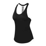 Yoga Top Vest Sports Shirt Women Backless Fitness Running Gym Crop Sleeveless Tank Tops - Allen-Fitness