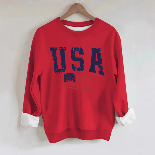Round neck sweatshirt sports sweatshirt
