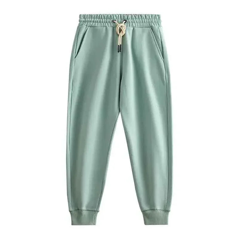 High Quality 470GSM Thick 100 Cotton Tracksuit Sweatsuit. Printed Logo Jogging Sweat Suits - Allen-Fitness