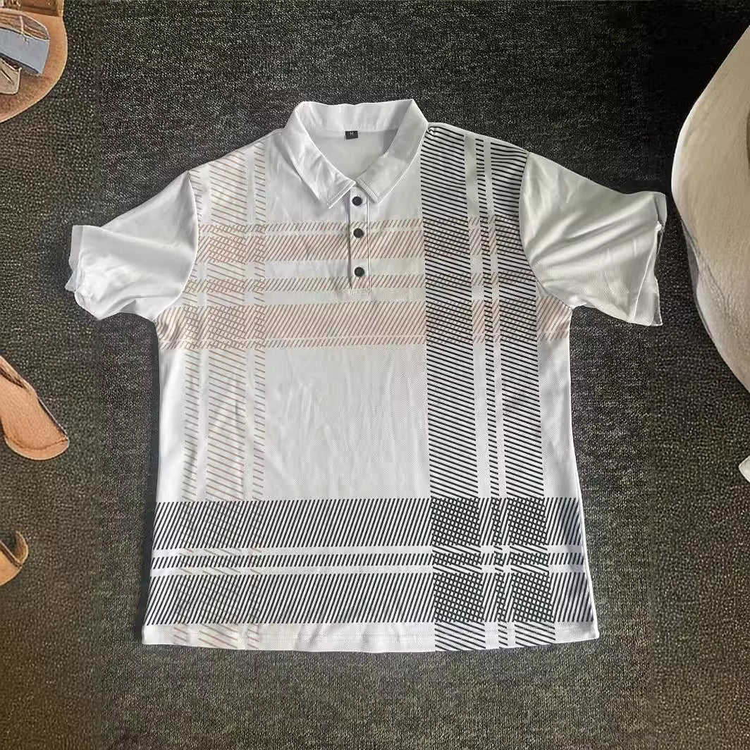 POLO printed striped men&