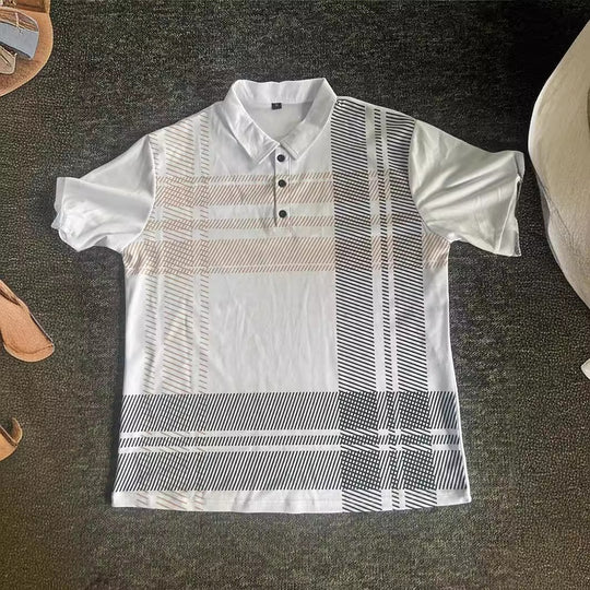 POLO printed striped men&