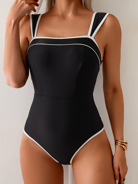 Jumpsuit sexy sports one-piece bikini swimsuit