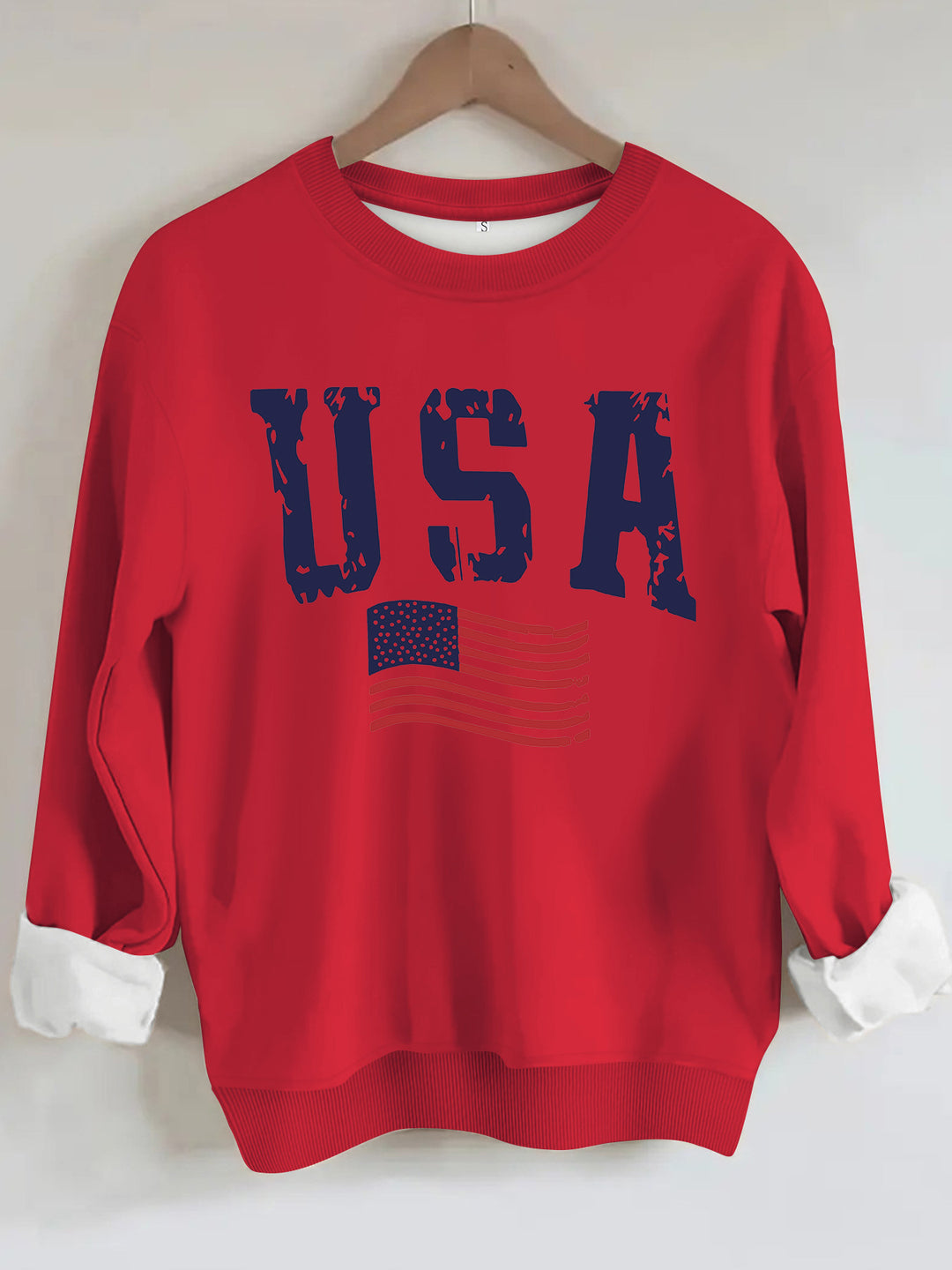 Round neck sweatshirt sports sweatshirt