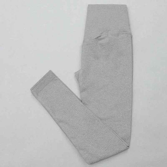 Gutashye Seamless Legging Yoga Pants Sports Clothing Solid High Waist Full Length Workout Leggings. - Allen-Fitness