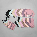 Gutashye Seamless Legging Yoga Pants Sports Clothing Solid High Waist Full Length Workout Leggings. - Allen-Fitness