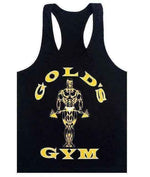 Golds Gym Tank Top for Men - 100% Cotton, Aesthetic Style - Allen-Fitness