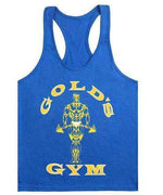 Golds Gym Tank Top for Men - 100% Cotton, Aesthetic Style - Allen-Fitness