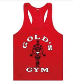 Golds Gym Tank Top for Men - 100% Cotton, Aesthetic Style - Allen-Fitness