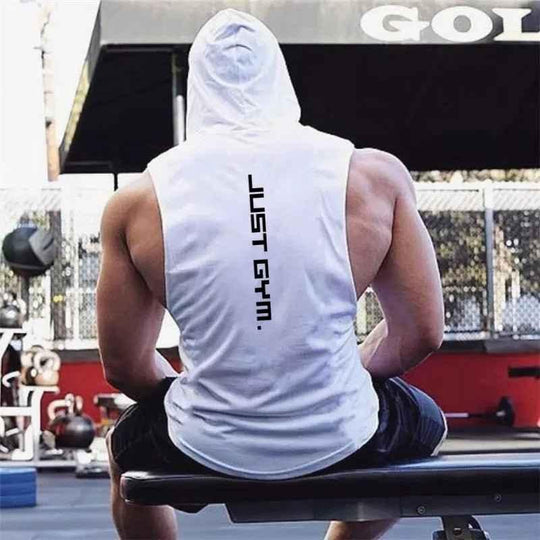 Gym Hoodies Tank Top for Men – Stylish &amp; Comfortable Workout Shirt - Allen-Fitness