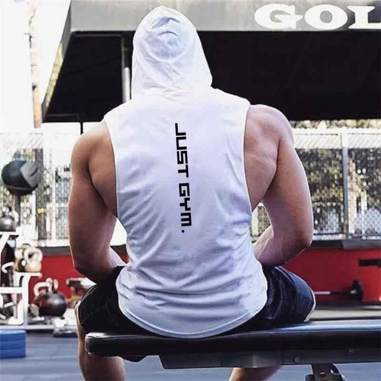 Gym Hoodies Tank Top for Men – Stylish & Comfortable Workout Shirt - Allen-Fitness