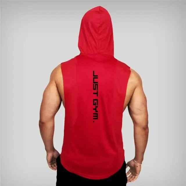 Gym Hoodies Tank Top for Men – Stylish & Comfortable Workout Shirt - Allen-Fitness