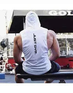 Gym Hoodies Tank Top for Men – Stylish & Comfortable Workout Shirt - Allen-Fitness