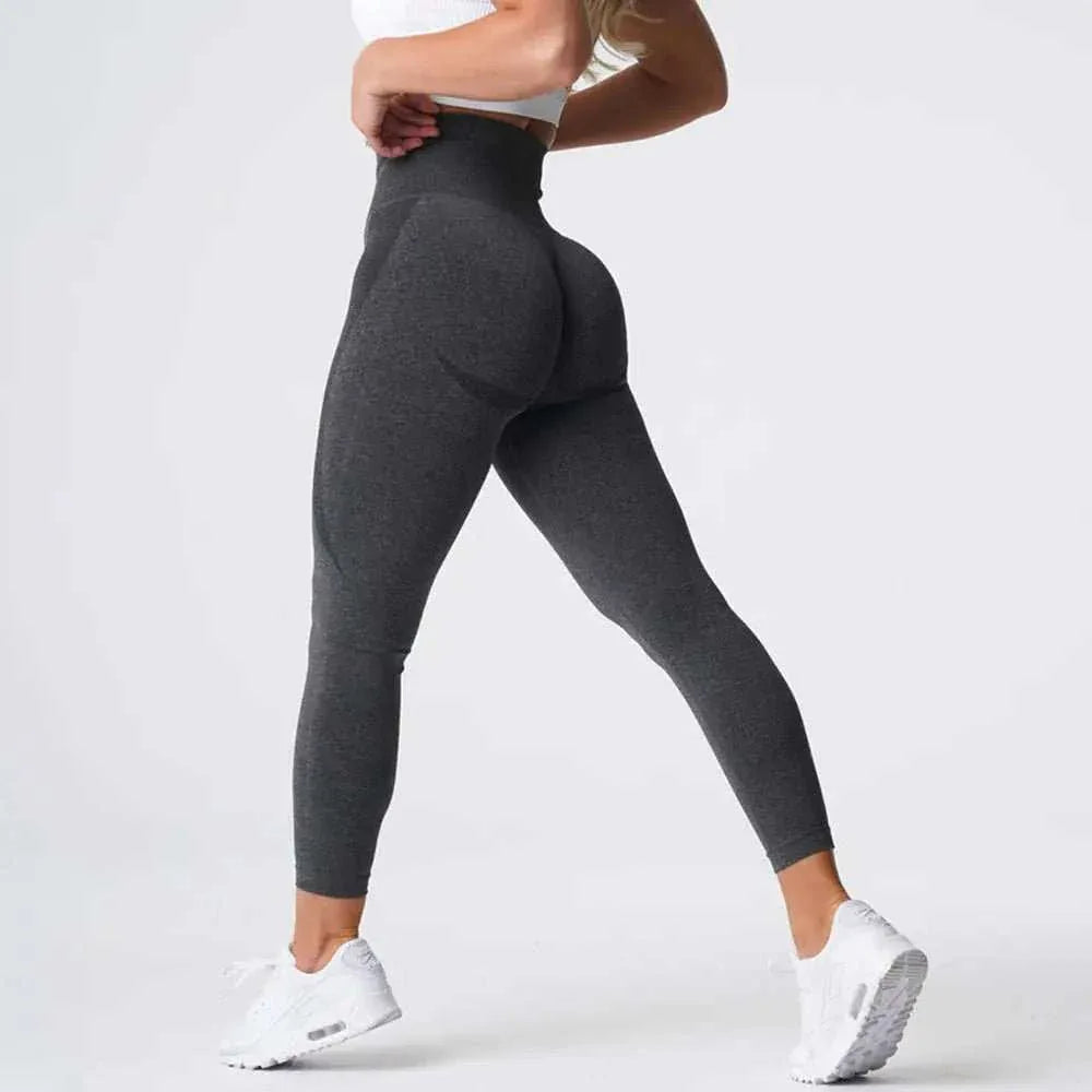 High Waist Yoga Womens Leggings - Moisture-Wicking, Comfortable Fitness Tights for Workouts - Allen-Fitness
