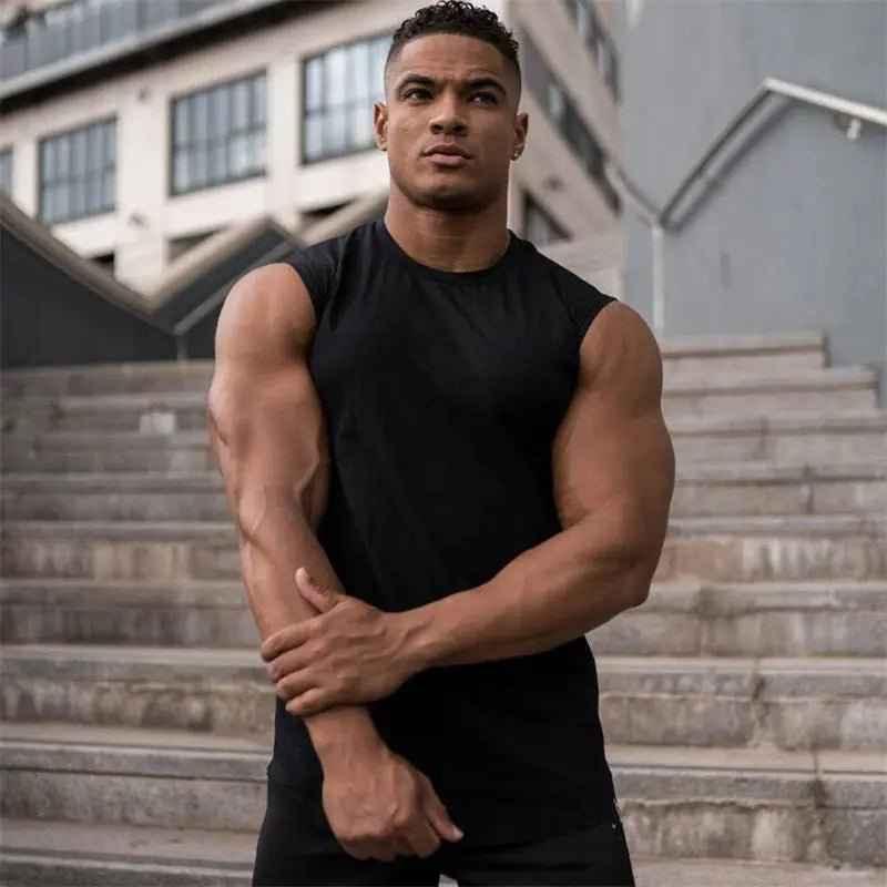 Gym Vest for Men - Comfortable Exercise Clothing with Stylish Design - Allen-Fitness