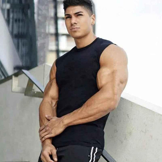 Gym Vest for Men - Comfortable Exercise Clothing with Stylish Design - Allen-Fitness