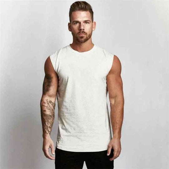Gym Vest for Men - Comfortable Exercise Clothing with Stylish Design - Allen-Fitness