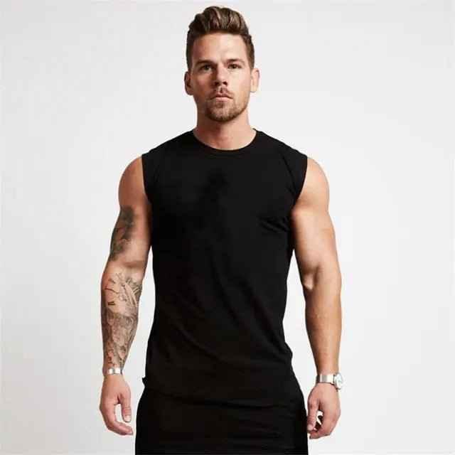 Gym Vest for Men - Comfortable Exercise Clothing with Stylish Design - Allen-Fitness