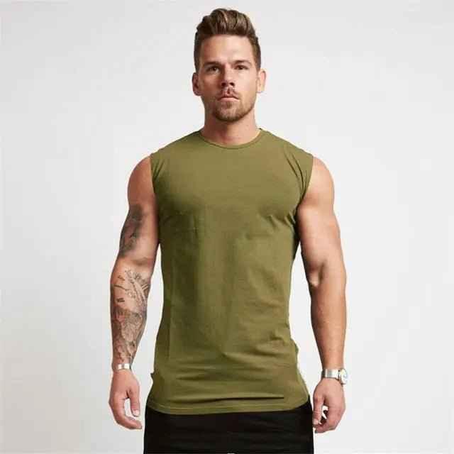 Gym Vest for Men - Comfortable Exercise Clothing with Stylish Design - Allen-Fitness