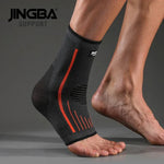 JINGBA High Elastic Compression Ankle Guard - Support Brace for Sports Injury Prevention - Allen-Fitness