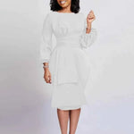 Latest Design Spring And Autumn Bodycon Pencil Dress For Ladies Office Dresses Women Formal Dresses - Allen-Fitness