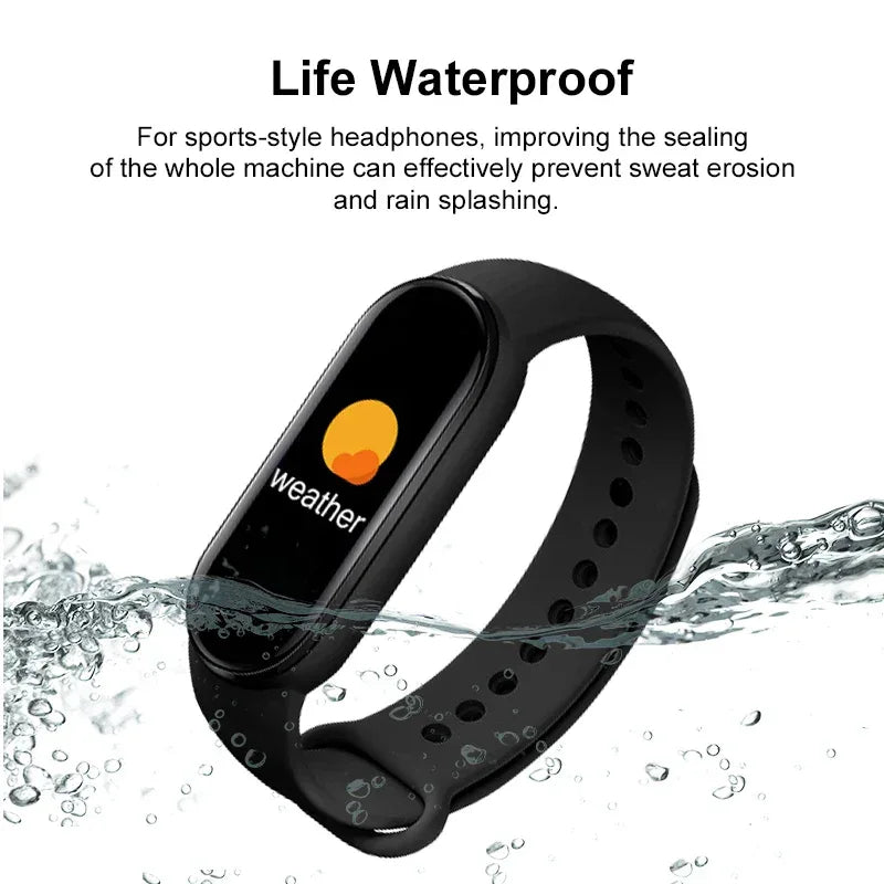 Valdus M6 Fitness Wristband with Sport Smart Watch 6 Band - Allen-Fitness