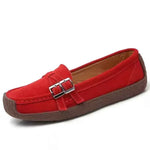 Flats Leather Sneakers Comfortable Female Casual Walking Footwear Fashion Large Size Loafers Shoes - Allen-Fitness