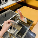 Ladies Pumps Shoes High Heels - Women's Stylish Wedge Heels - Allen-Fitness