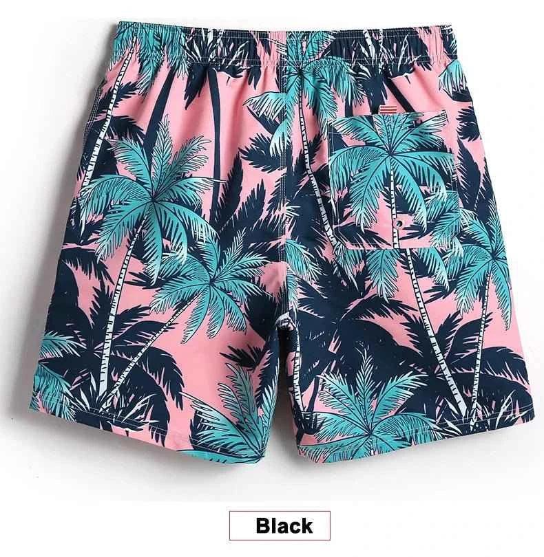 Quick Dry Swimming Trunks for Men - Xiamen Swim Printed Board Shorts - Allen-Fitness