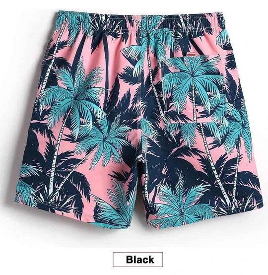 Quick Dry Swimming Trunks for Men - Xiamen Swim Printed Board Shorts - Allen-Fitness