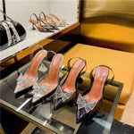 Ladies Pumps Shoes High Heels - Women's Stylish Wedge Heels - Allen-Fitness