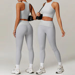 Women’s Leggings & Sportswear Set – Quick Dry, Workout & Athleisure Outfit - Allen-Fitness