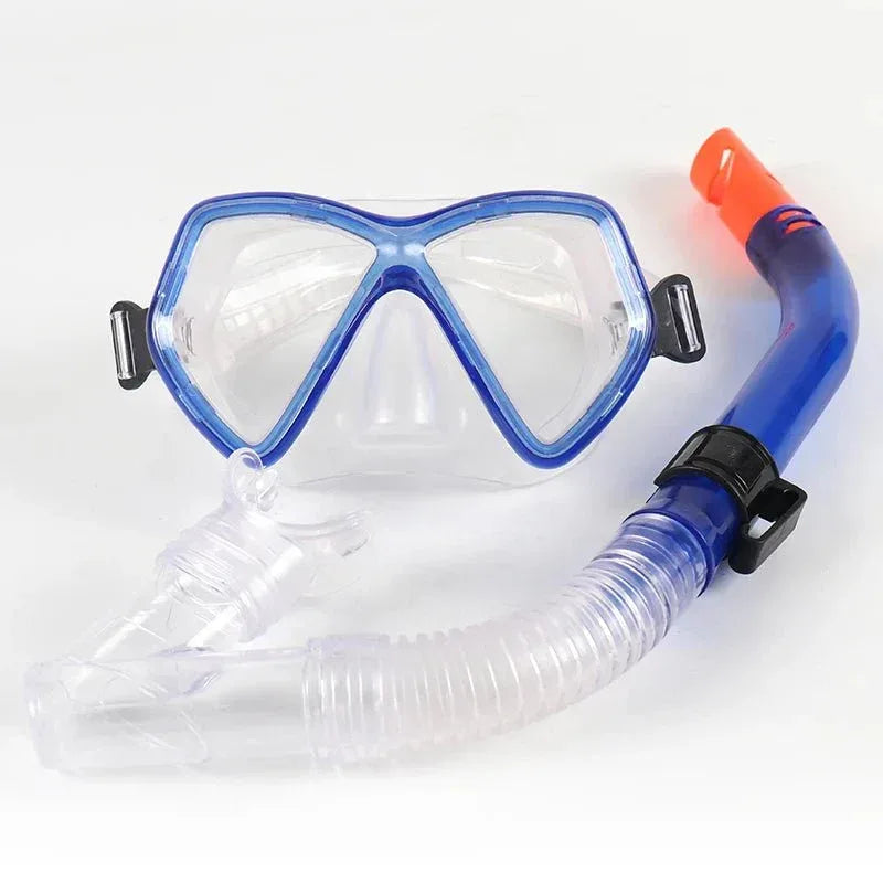 Kids Dive Set: Swimming Goggles, Dive Mask & Snorkel Tube Kit - Allen-Fitness