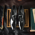 Men's Footwear Leather Shoes - Handcrafted Design, Premium Quality - Allen-Fitness