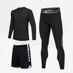 High Elastic Sportswear Compression Tracksuit for Men - Allen-Fitness
