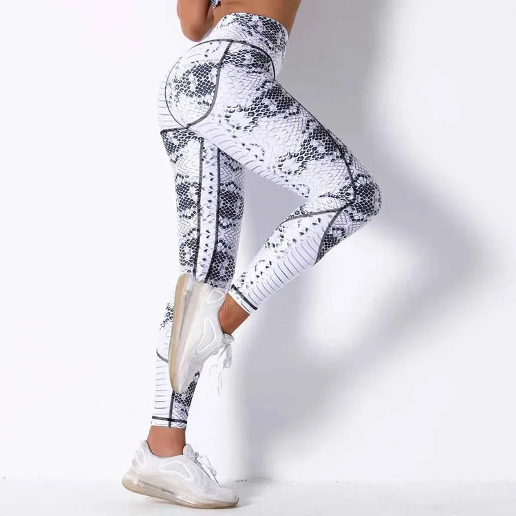 Breathable Quick Drying Yoga Pants for Women - Fitness High Waist Tight Elastic Sports Leggings - Allen-Fitness