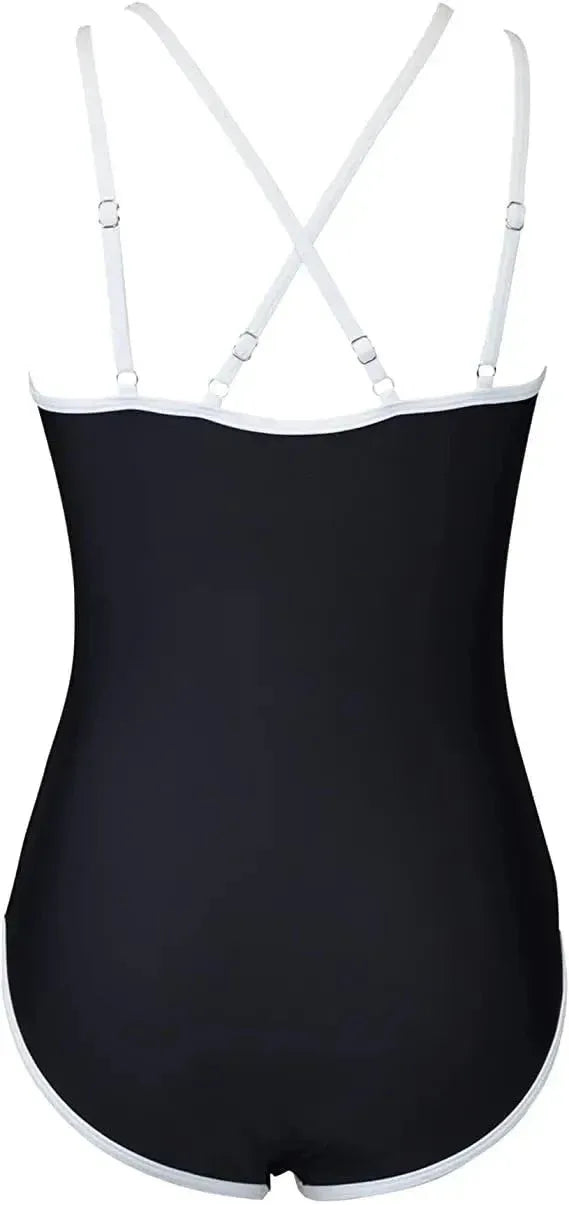 Padded Spaghetti Strap Swimwear for Women - Stylish Comfort &amp; Support - Allen-Fitness